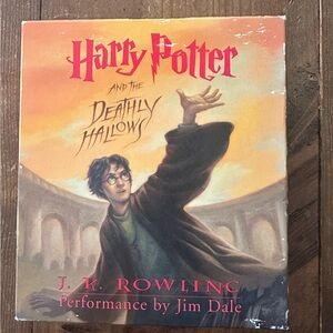 Harry Potter and the Deathly Hallows Audiobook Box Set of 17 Compact Discs